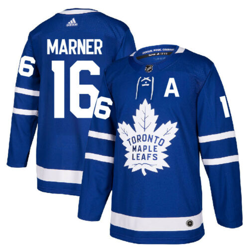 Men's Blue Toronto Maple Leafs #16 Mitchell Marner2021 Stitched NHL Jersey
